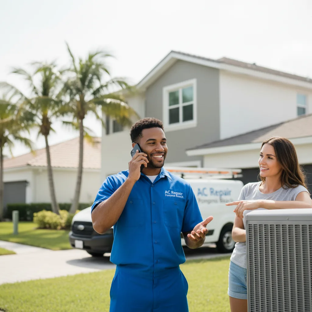 AC Repair Pompano Beach customer support in Thorofare